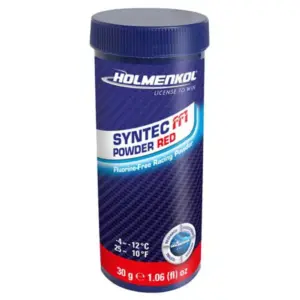 Holmenkol Syntec Ff1 -4ºc/-12ºc 30g Poederwas Rood