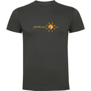 Kruskis Feel The Sun T-shirt Met Korte Mouwen Grijs