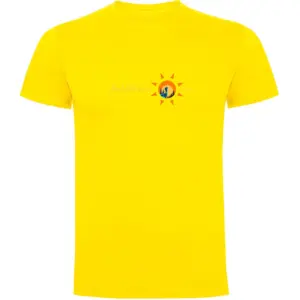 Kruskis Feel The Sun T-shirt Met Korte Mouwen Geel