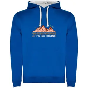 Kruskis Find The Best Bicolor Hoodie Blauw