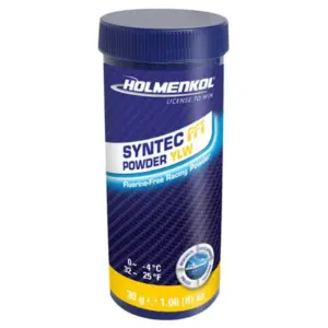 Holmenkol Syntec Ff1 0ºc/-4ºc 30g Poederwas Geel