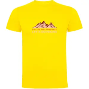 Kruskis Find The Best T-shirt Met Korte Mouwen Geel