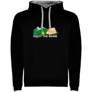 Kruskis The Warm Bicolor Hoodie Zwart