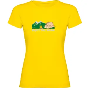 Kruskis The Warm T-shirt Met Korte Mouwen Geel