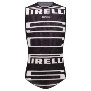 Santini Pirelli Mouwloos Basislaag Print