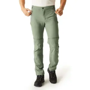 Regatta Mountain Zip Off Broek Groen