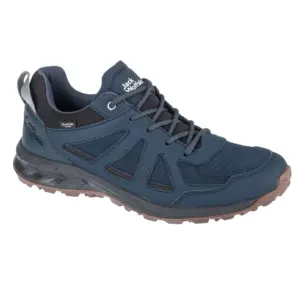 Jack Wolfskin Woodland 2 Texapore Wandelschoenen Blauw