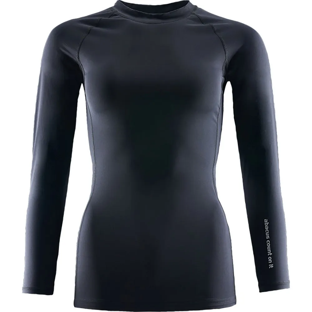 Abacus Golf Compression Lange Mouwen Basislaag Zwart