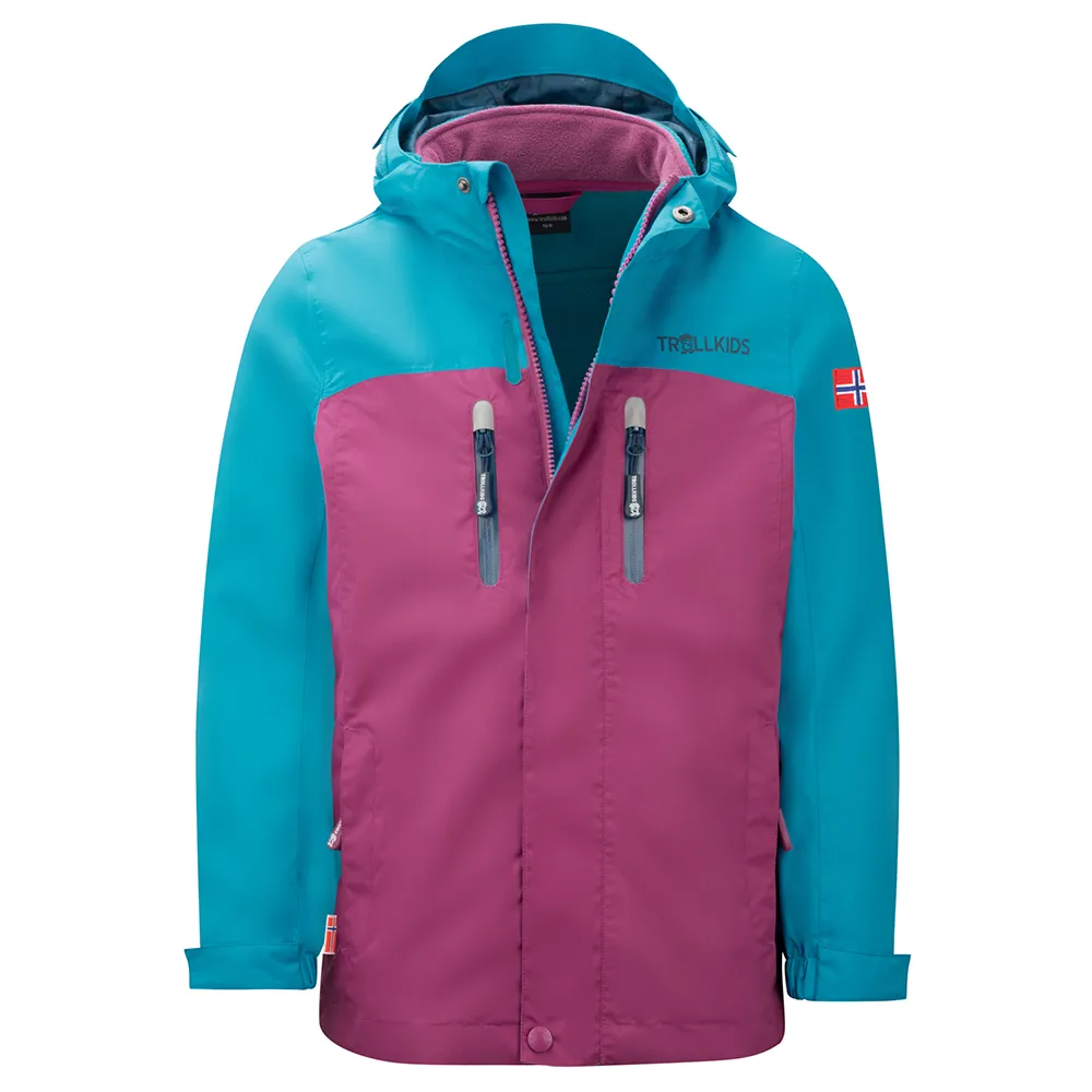 Trollkids Bryggen Jas Turquoise
