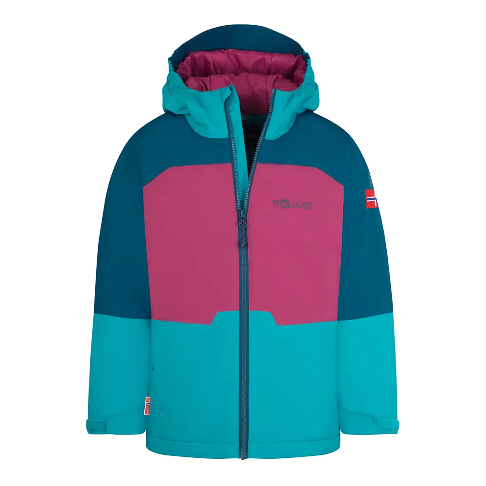 Trollkids Hardanger Jas Turquoise