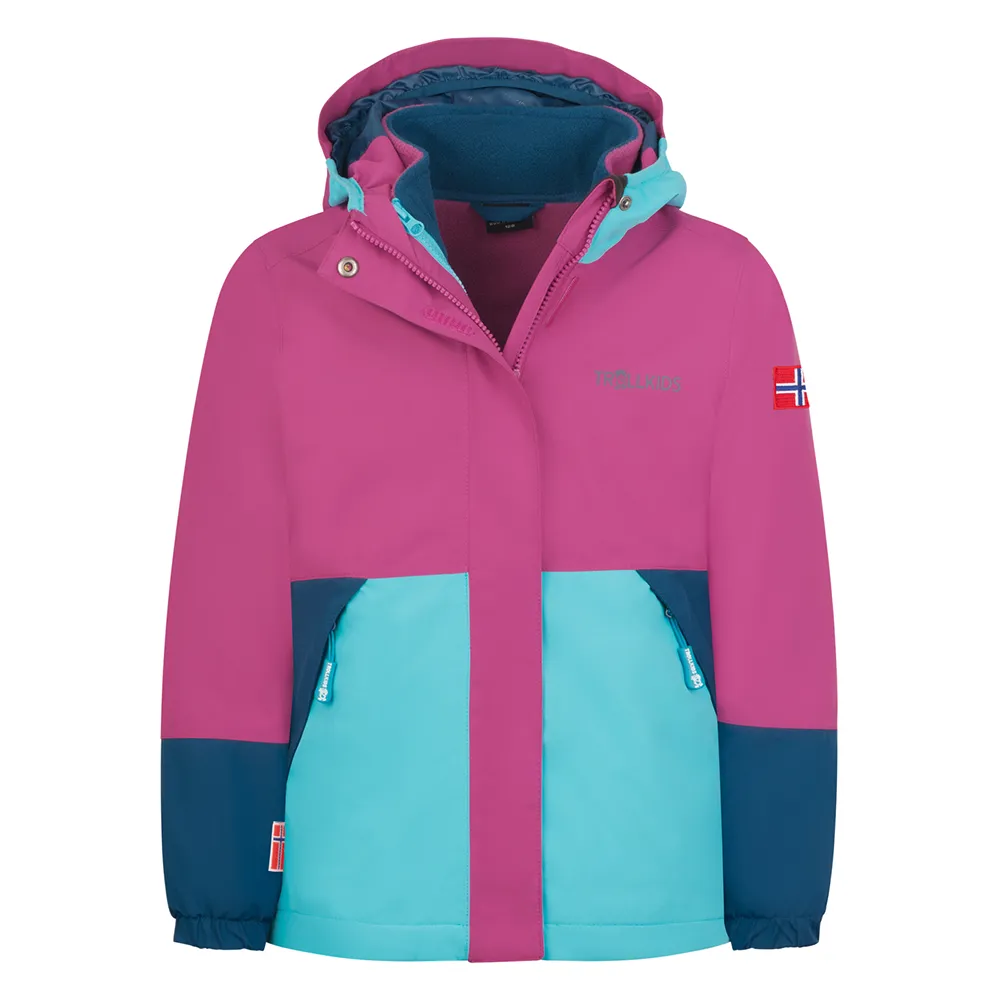 Trollkids Kjerag Jas Turquoise