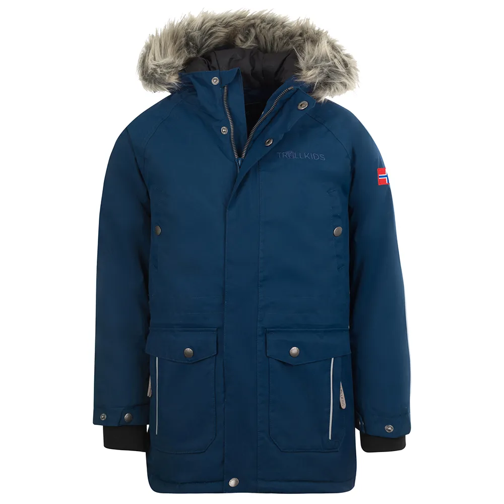 Trollkids Nordkapp Jas Blauw