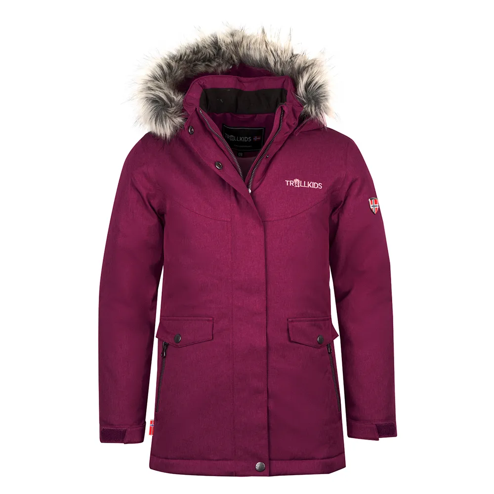 Trollkids Oslo Xt Jas Plum / Mauve
