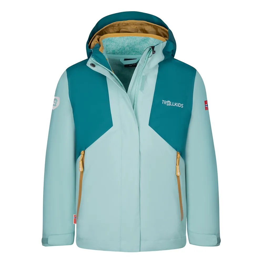 Trollkids Preikestolen Jas Turquoise