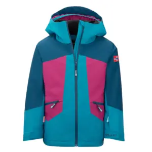 Trollkids Rauland Jas Turquoise