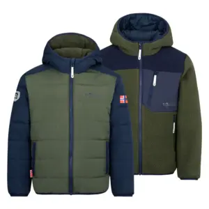 Trollkids Sandvika Turnover Jas Marineblauw