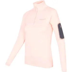 Trangoworld Durana Fleece Met Halve Rits Roze