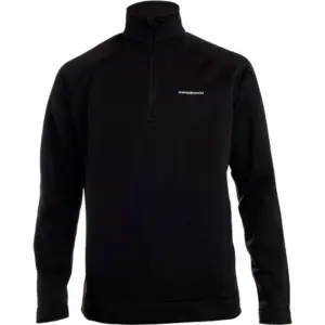 Trangoworld Qoruq Fleece Met Halve Rits Zwart