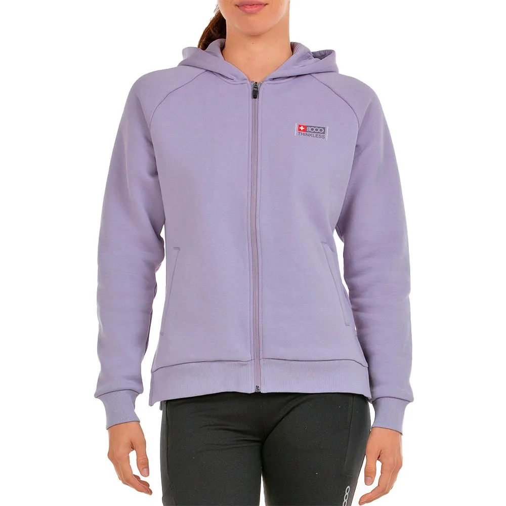 +8000 Baiyan Sweatshirt Met Rits Lavender
