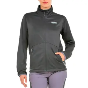 +8000 Cobija Sweatshirt Met Rits Zwart