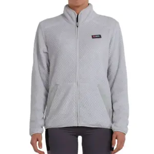 +8000 Davia Fleece Met Volledige Rits Grijs