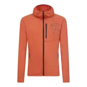 Rock Experience Arrows Fleece Met Kap Rust / Caviar