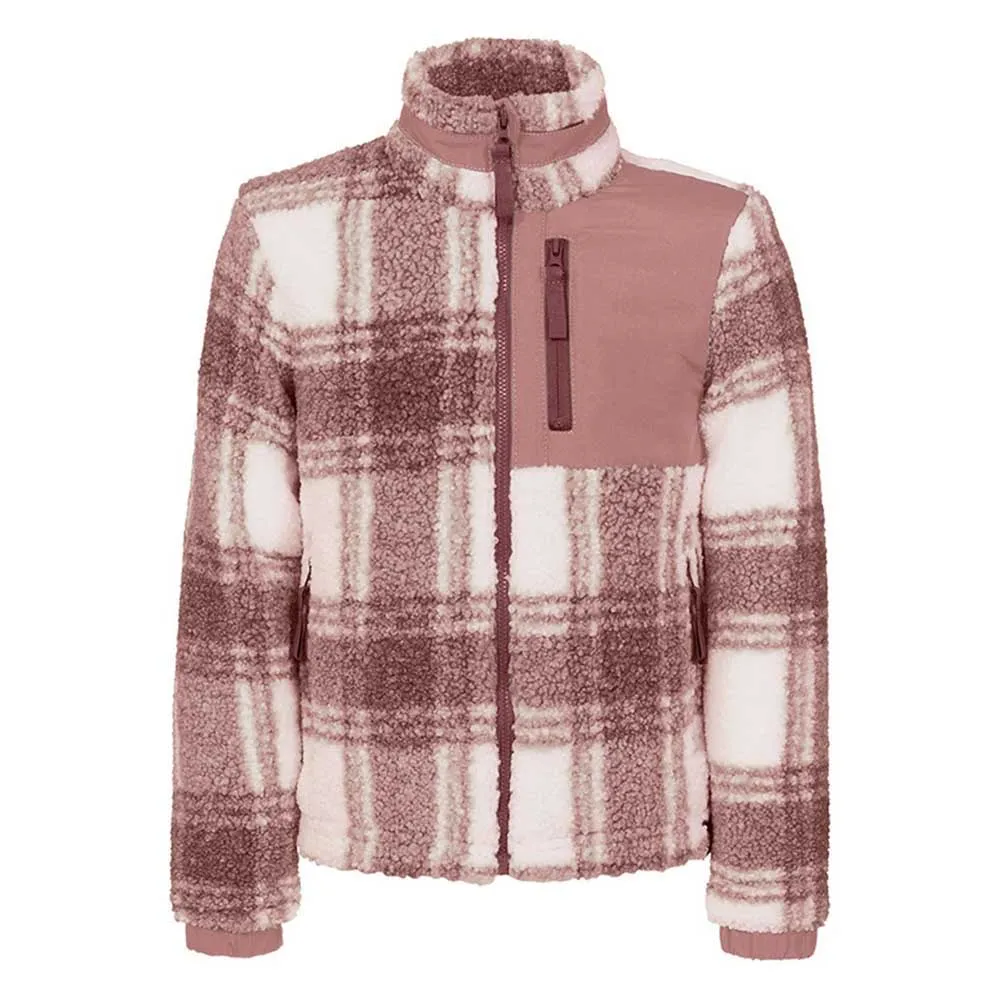 Rock Experience Dalton Mock Neck Fleece Grijs