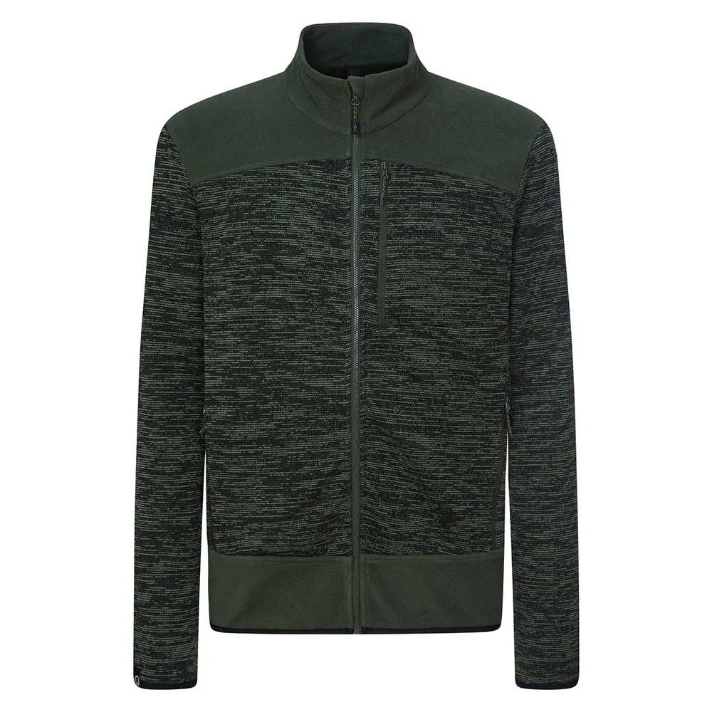Rock Experience Keewalick Mock Neck Fleece Groen