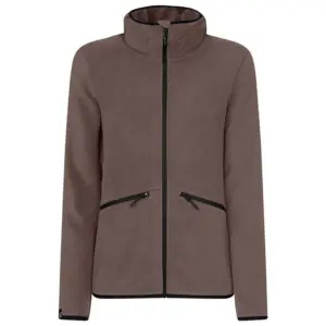 Rock Experience Sandy Ledge Fleece Met Volledige Rits Deep Taupe / Caviar