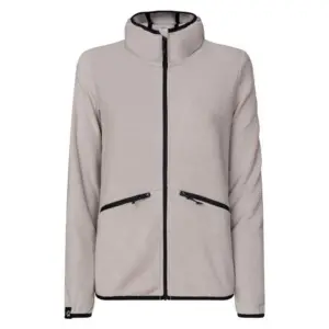 Rock Experience Sandy Ledge Mock Neck Fleece Met Volledige Rits Grijs