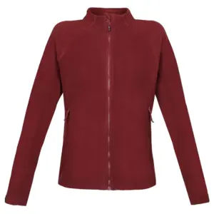 Rock Experience Sandy Ledge Mock Neck Fleece Met Volledige Rits Windsor Wine