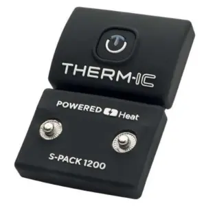 Therm-ic S-pack 1200 Verwarmde Sokken Met Batterij Zwart