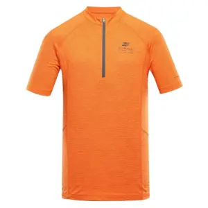 Alpine Pro Geret T-shirt Met Korte Mouwen Oranje