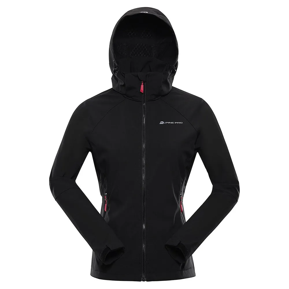 Alpine Pro Lanca Softshelljack Zwart