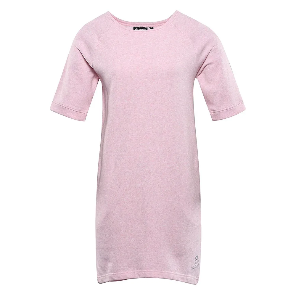 Alpine Pro Moleda Korte Mouw Jurk Roze
