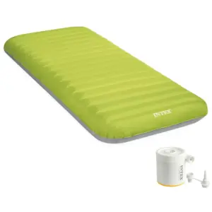 Intex 64097 Truaire 76x191x17cm Eenpersoons Luchtbed Grijs