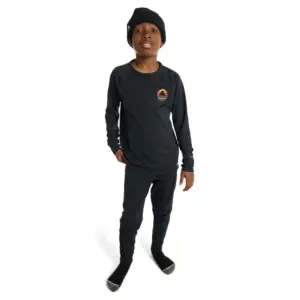 Burton Lightweight Lange Mouwen Basislaagset Zwart