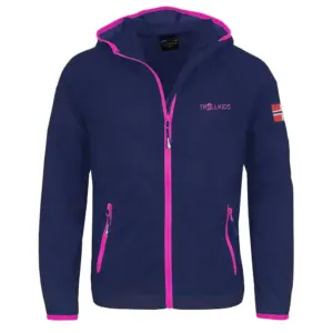 Trollkids Fjell Running Jas Marineblauw