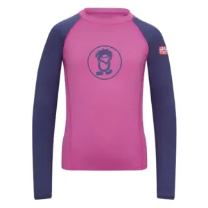 Trollkids Kvalvika T-shirt Met Lange Mouwen Blauw