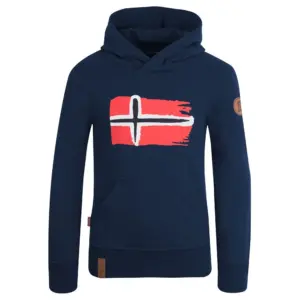 Trollkids Trondheim Hoodie Blauw