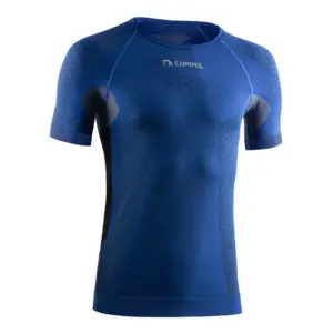 Lurbel Cristallo Korte Mouwen Basislaag Blauw