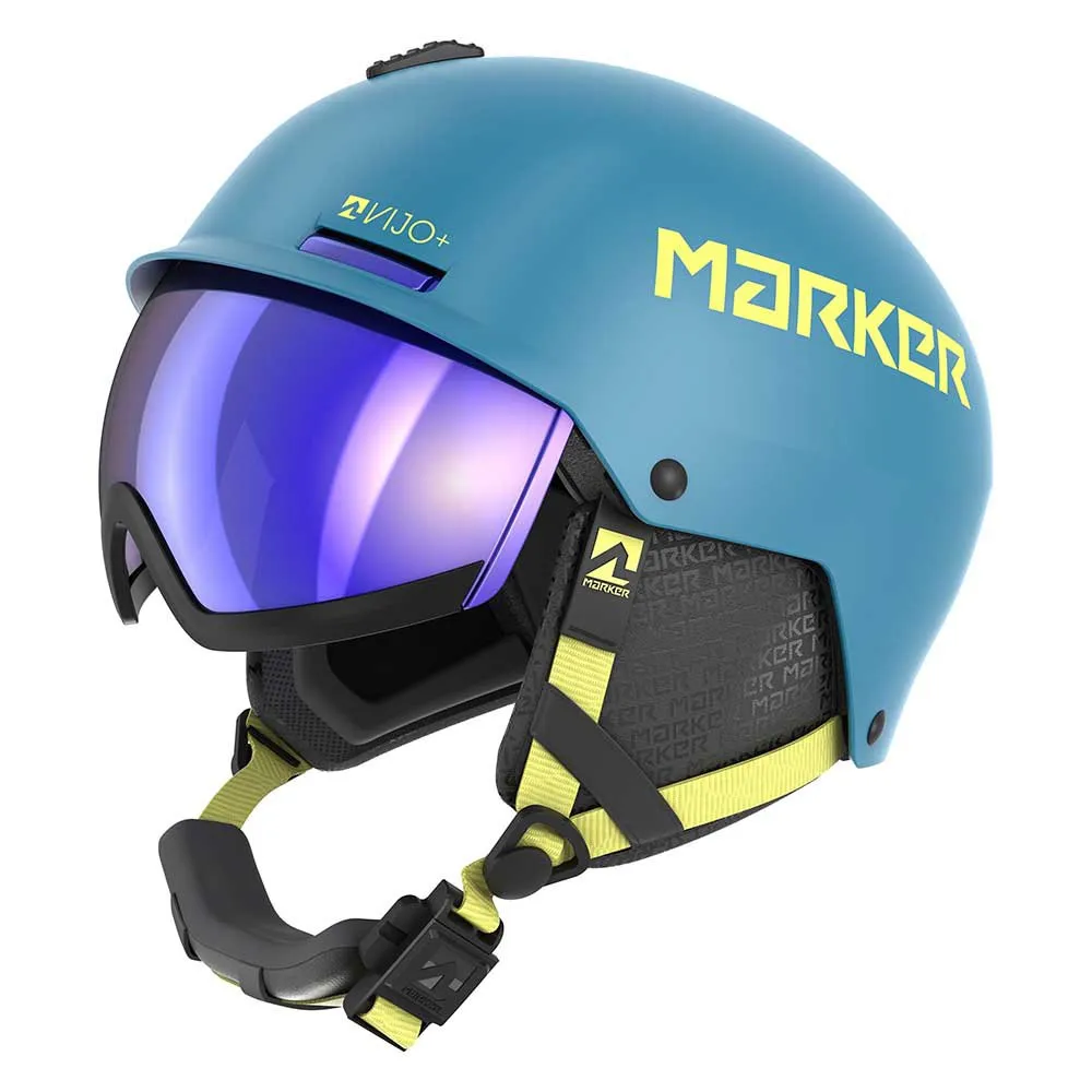 Marker Vijo+ Helm Met Vizier Blauw