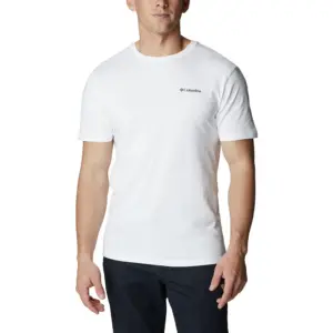 Columbia Barton Springs™ T-shirt Met Korte Mouwen Wit