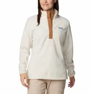 Columbia Benton Springs™ Ii Snap Fleece Met Halve Rits Bruin