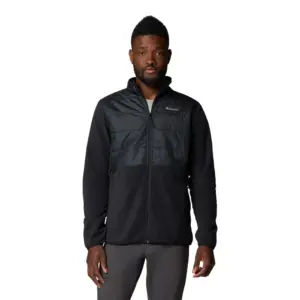 Columbia Basin Butte™ Ii Fleece Met Volledige Rits Zwart