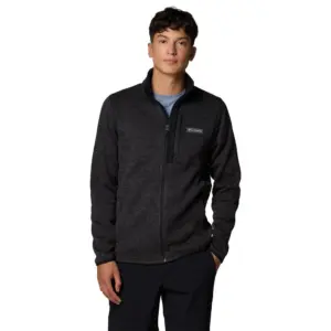 Columbia Sweater Weather™ Fleece Met Volledige Rits Zwart