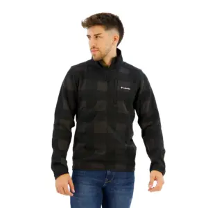 Columbia Sweater Weather™ Printed Ii Fleece Met Halve Rits Zwart