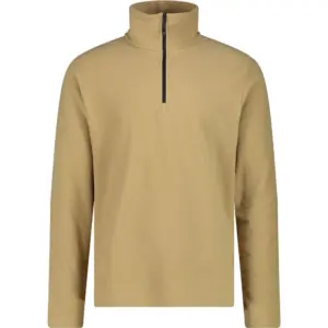 Cmp 31g3667 Fleece Met Halve Rits Cammello