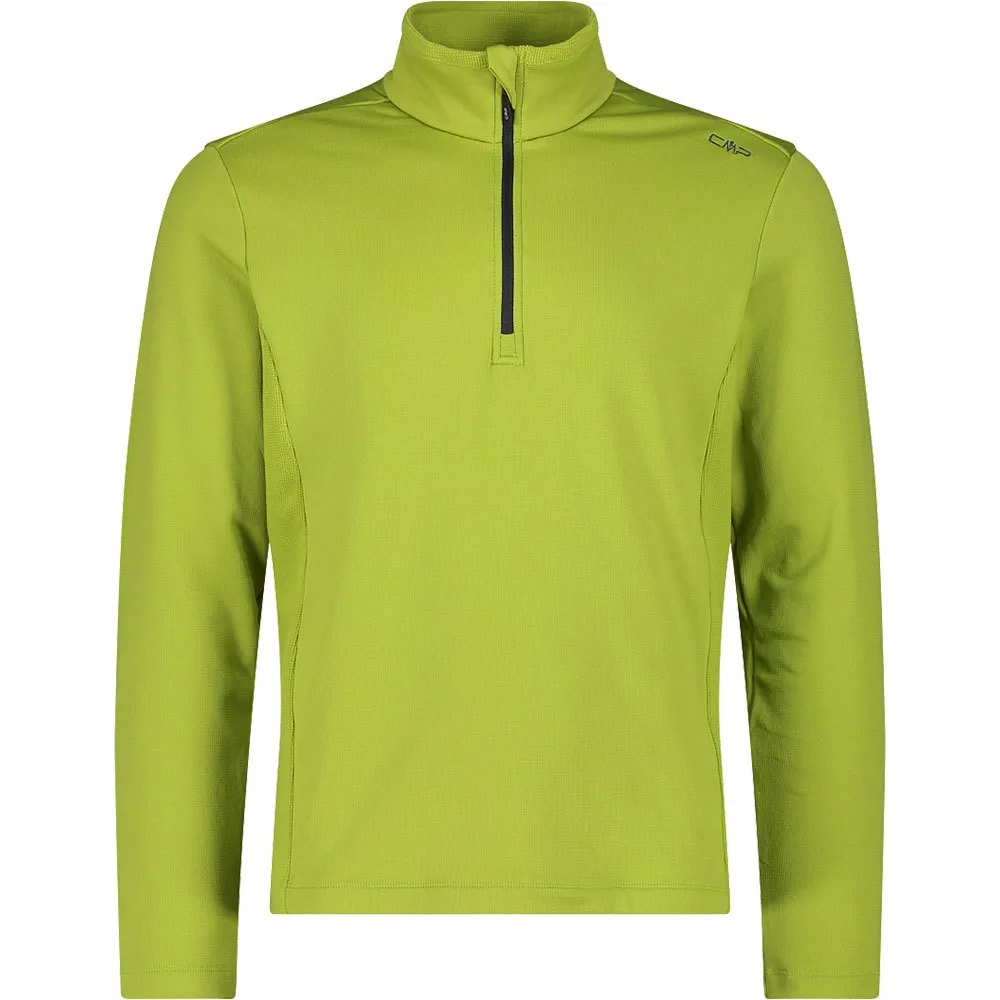 Cmp 31g3687 Fleece Met Halve Rits Olijf