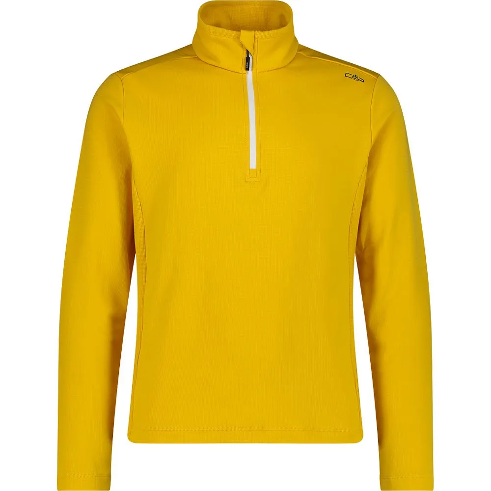 Cmp 31g3687 Fleece Met Halve Rits Senf
